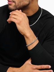 Thomas Sabo Silver Tone Box Chain Bracelet - Image 1 of 2