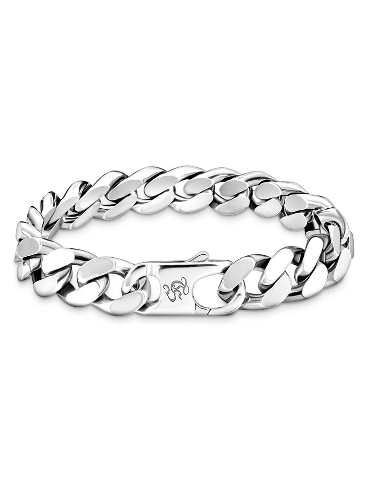 Thomas Sabo Silver Tone Wide Armoured Bracelet - Image 1 of 1 Thomas Sabo Silver Tone Wide Armoured Bracelet - Image 1 of 1