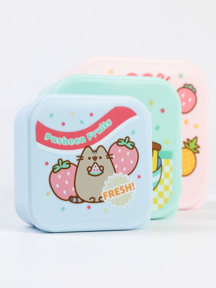 Vanilla Underground Pink Womens Pusheen Pot Set - Image 1 of 6
