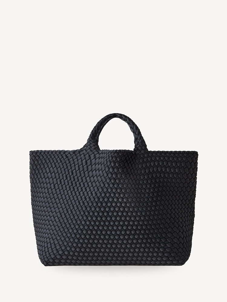 NAGHEDI Black Large ST Barths Tote Bag - Image 1 of 6 NAGHEDI Black Large ST Barths Tote Bag - Image 1 of 6