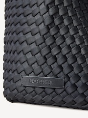NAGHEDI Black Medium Nomad Hobo Bag - Image 7 of 8