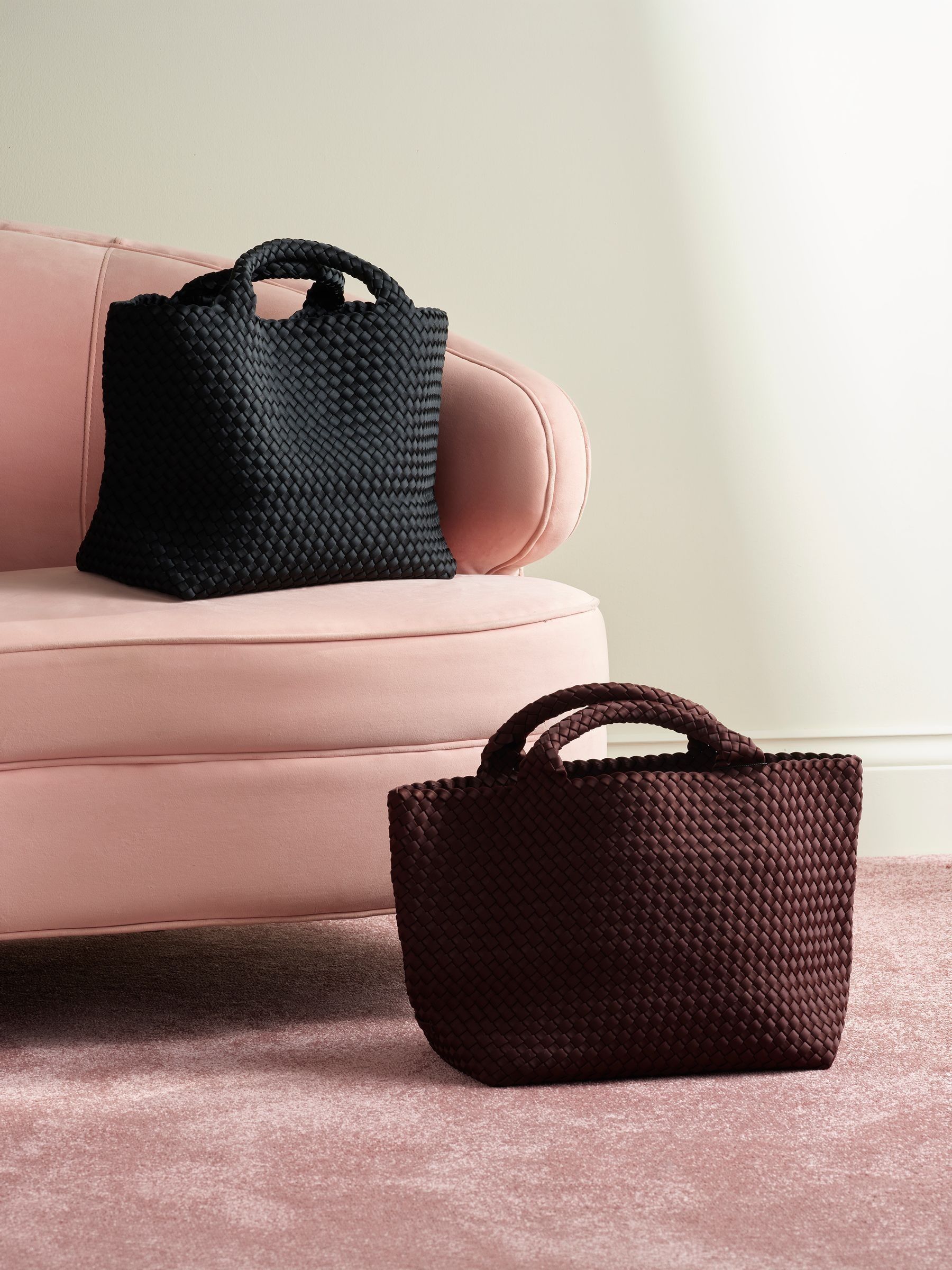 Buy NAGHEDI Black Medium ST Barths Tote Bag from Next USA