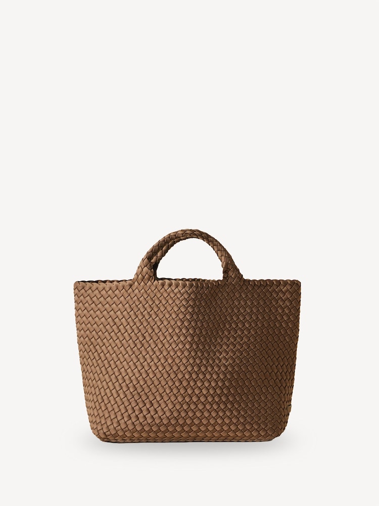 NAGHEDI Mink Brown Medium ST Barths Tote Bag - Image 1 of 6 NAGHEDI Mink Brown Medium ST Barths Tote Bag - Image 1 of 6