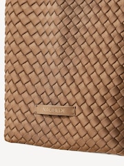 NAGHEDI Mink Brown Medium ST Barths Tote Bag - Image 3 of 6