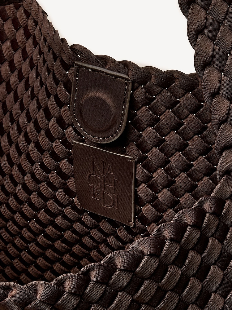 NAGHEDI Chocolate Brown Large ST Barths Tote Bag - Image 2 of 6