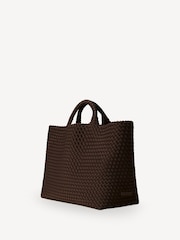 NAGHEDI Chocolate Brown Large ST Barths Tote Bag - Image 4 of 6