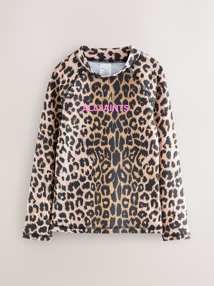 smALLSAINTS Logo Long Sleeve Rash Vest - صورة 1 من 5