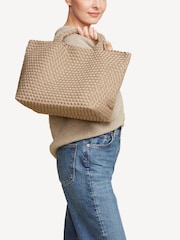 NAGHEDI Brown Medium ST Barths Tote Bag - Image 4 of 5