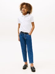 Tommy Hilfiger White Pure Cotton Polo Shirt - Image 4 of 10