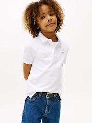 Tommy Hilfiger White Pure Cotton Polo Shirt - Image 6 of 10