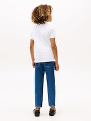 Tommy Hilfiger White Pure Cotton Polo Shirt - Image 7 of 10