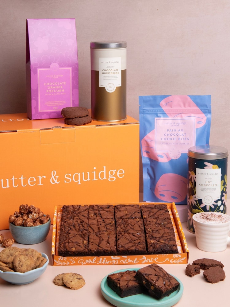Cutter & Squidge Very Chocolatey Hamper - Image 1 of 4 Cutter & Squidge Very Chocolatey Hamper - Image 1 of 4