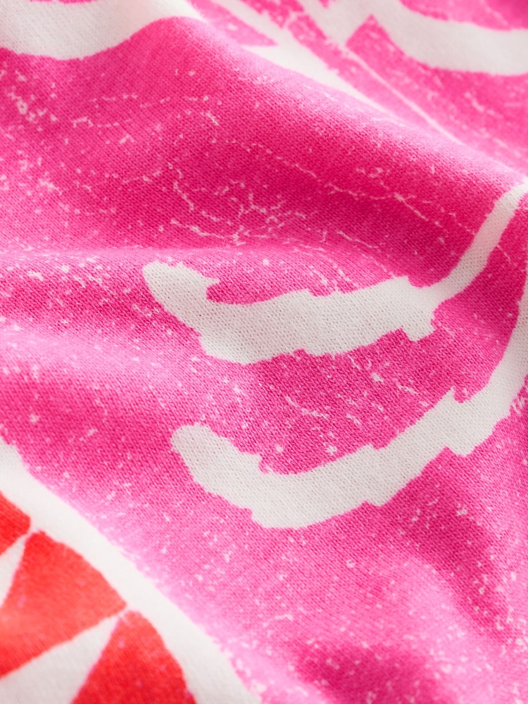 Red Palm Short Sleeve Pyjamas - Image 4 of 4