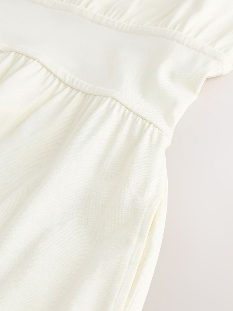 Cream Midi Dress - Image 7 of 7