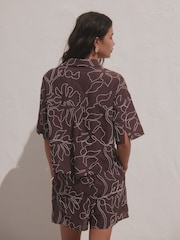 Chocolate Brown Cornelli Shirt - Image 4 of 8
