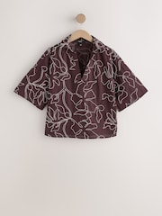 Chocolate Brown Cornelli Shirt - Image 6 of 8