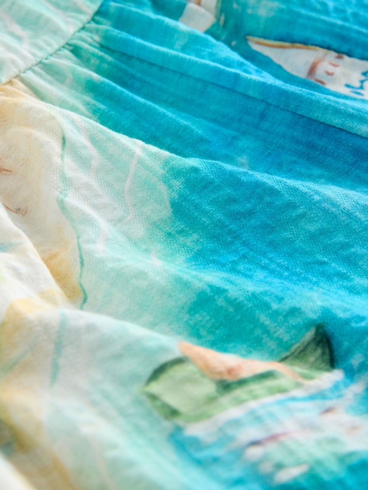 Blue/Pink Jersey Bandeau Playsuit - Image 2 of 3