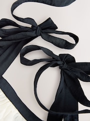 Monochrome Volume Maxi Beach Dress - Image 9 of 10