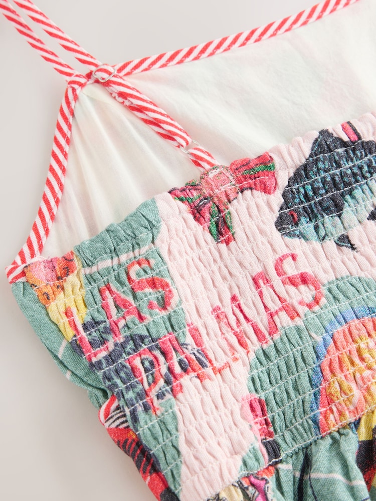 Imprimé conversationnel sur le homard - Robe mi-longue ornée - Image 10 de 10