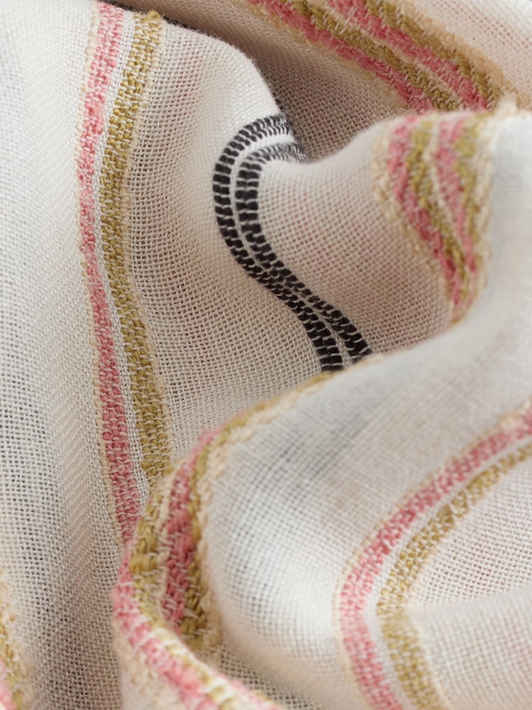 وردي مشمشي - قميص مريح بأزرار كاملة - Image 7 of 7