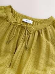 Green Long Sleeve Maxi Kaftan - Image 3 of 4