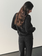 Nothing Ordinary Black Cardigan - Image 2 of 7