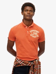 Polo deportivo estilo vintage de algodón {1} % de Superdry - Imagen 1 de 5