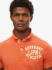 Polo deportivo estilo vintage de algodón {1} % de Superdry - Imagen 4 de 5