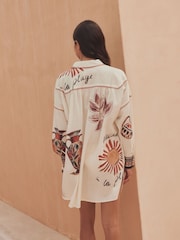 Ақ топырақ - Жағажайға арналған жабық жейде - 10суретінің 4 суреті