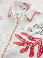 Ақ топырақ - Жағажайға арналған жабық жейде - 10суретінің 9 суреті