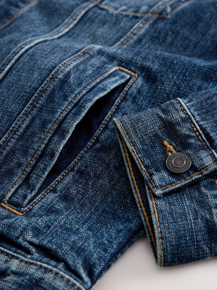 Blue Signature Denim Jacket - Image 12 of 12