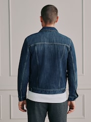 Blue Signature Denim Jacket - Image 4 of 12