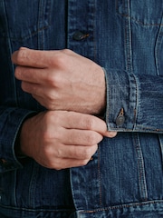 Blue Signature Denim Jacket - Image 6 of 12