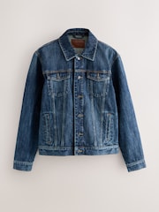 Blue Signature Denim Jacket - Image 8 of 12