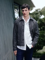 Blue Gingham Shacket - Image 3 of 11