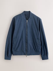 Blue Casual Bomber Jacket - Image 7 of 11
