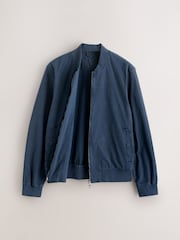 Blue Casual Bomber Jacket - Image 8 of 11