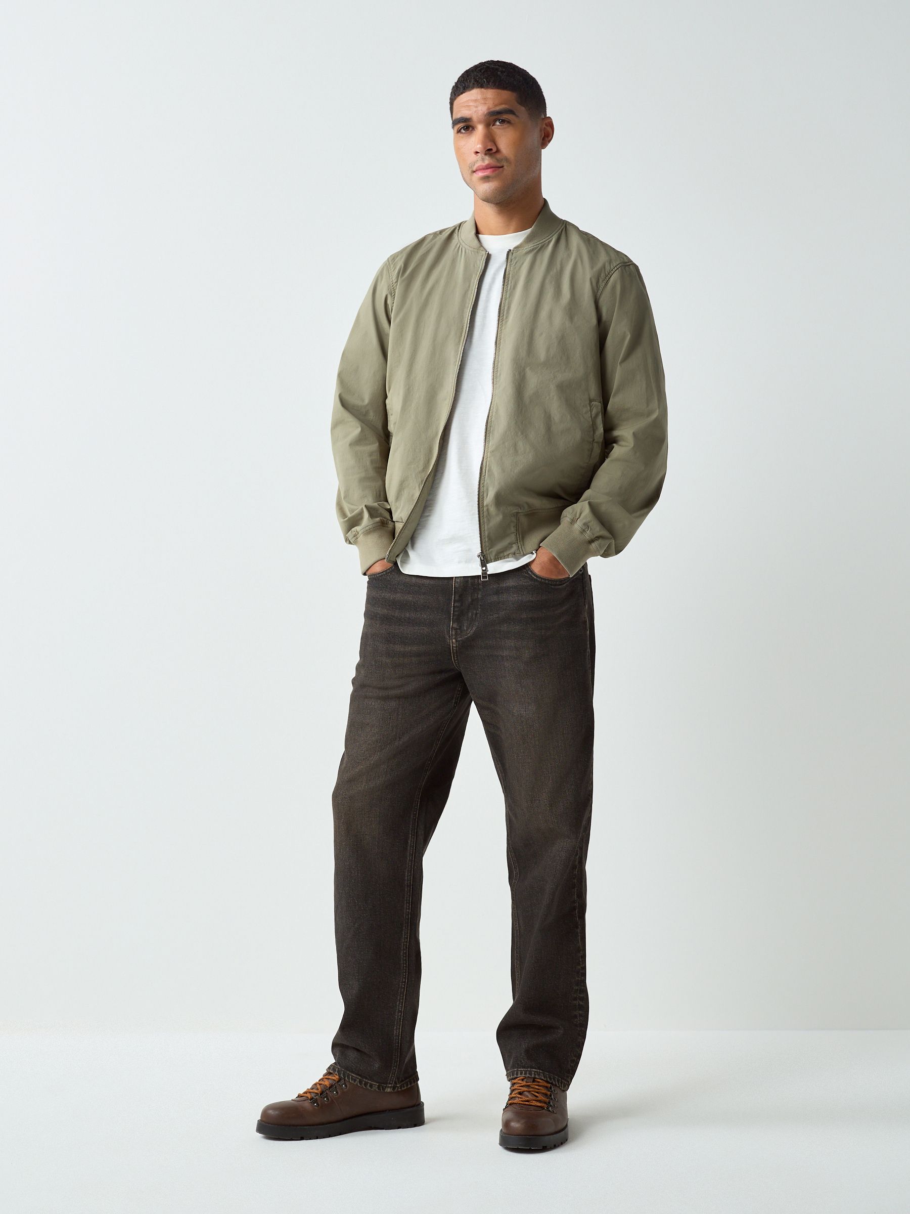 Buy Khaki Green Casual Bomber Jacket from Next USA