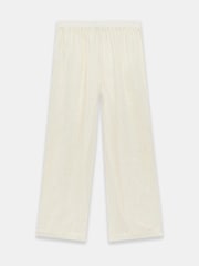 Mint Velvet Cream Stripe Wide Trousers - Image 7 of 7