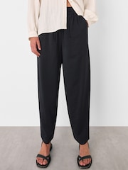 Whistles Charcoal Black Broderie Shirt - Image 1 of 5