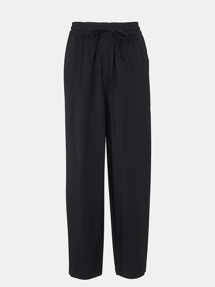 Whistles Charcoal Black Broderie Shirt - Image 5 of 5