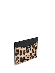 Whistles Animal Print Leopard Card Holder - Image 2 of 4