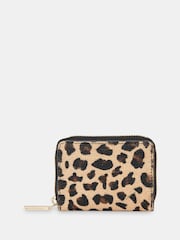 Whistles Leopard Print Koa Compact Purse - Bild 1 von 4
