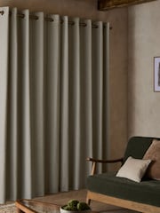 テクスチャー加工スラブ生地カーテン - 画像 2 / 5