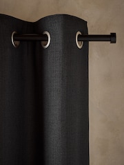 テクスチャー加工スラブ生地カーテン - 画像 1 / 5