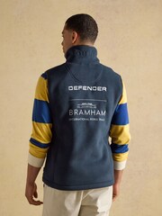 Official Bramham Navy Heritage Fleece Gilet - Image 2 of 10