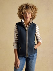 Official Bramham Navy Heritage Fleece Gilet - Image 1 of 10