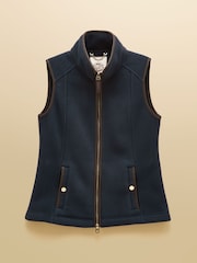Official Bramham Navy Heritage Fleece Gilet - Image 10 of 10
