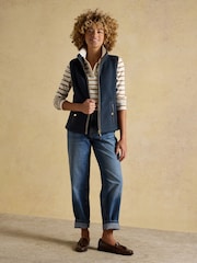 Official Bramham Navy Heritage Fleece Gilet - Image 3 of 10