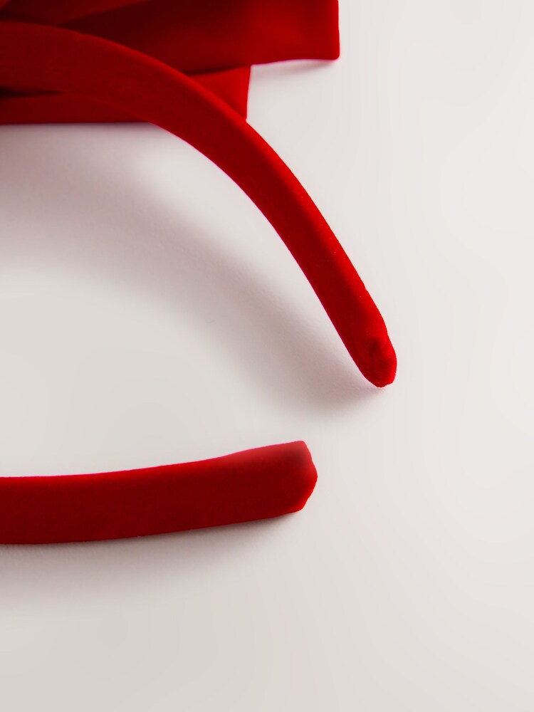 Red Bow Headband - Image 3 of 3